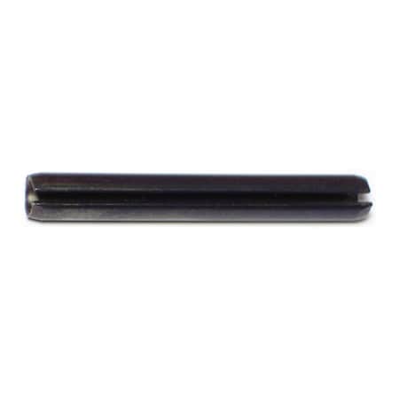 Midwest Fastener Tension Spring Pin, 3/16 in Outside Dia, 1-1/2 in L, Steel, 20 PK 72778